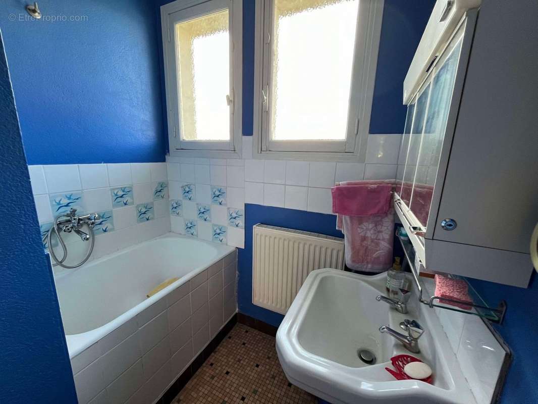 Salle de bain - Maison à LANOBRE