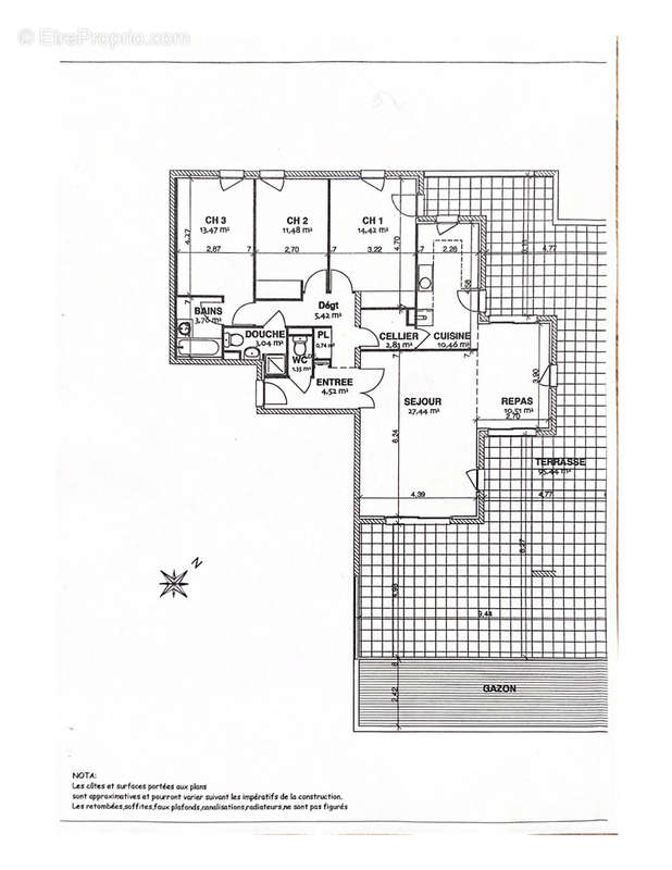 Appartement à FERNEY-VOLTAIRE