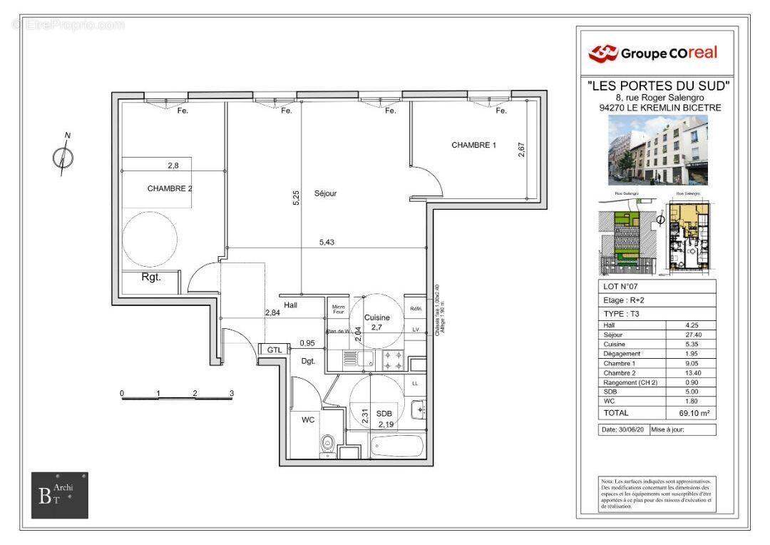 Appartement à LE KREMLIN-BICETRE