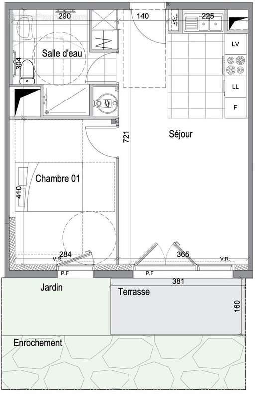 Appartement à PLENEUF-VAL-ANDRE