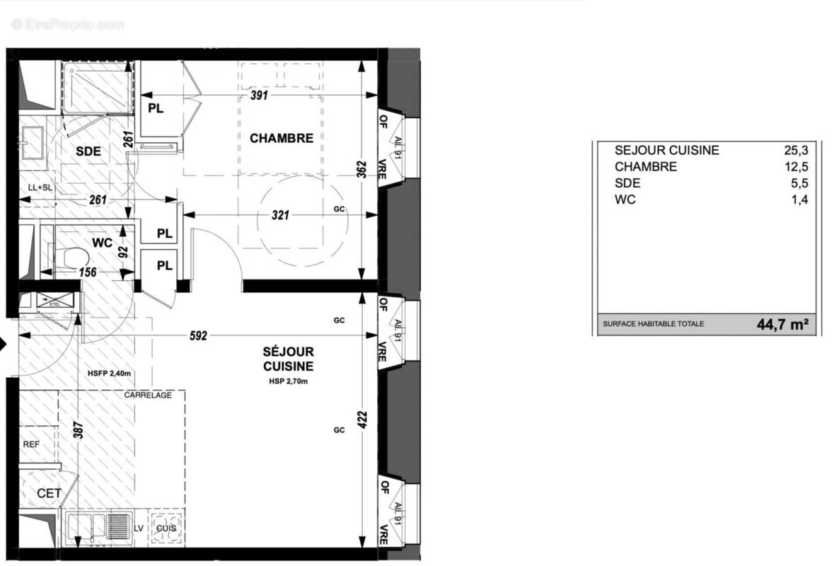 Appartement à SAINT-TROJAN-LES-BAINS