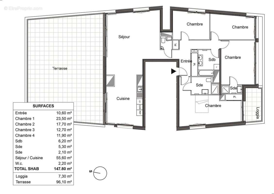 Appartement à MERIGNAC