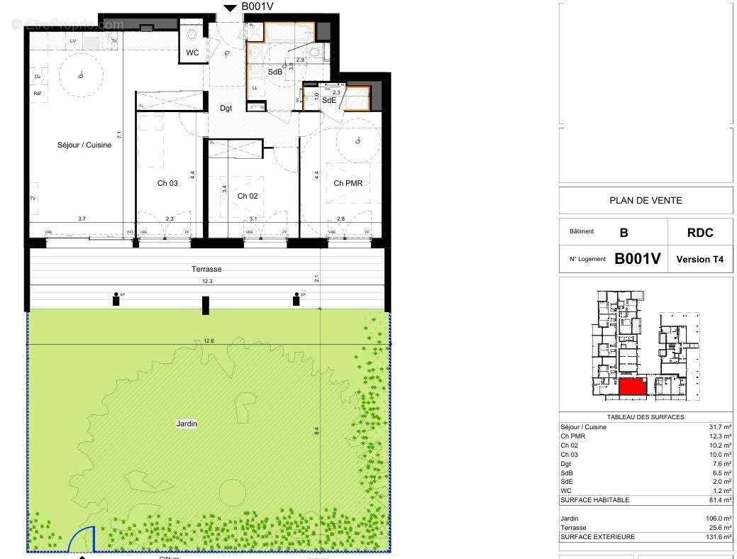 Appartement à LA GRANDE-MOTTE