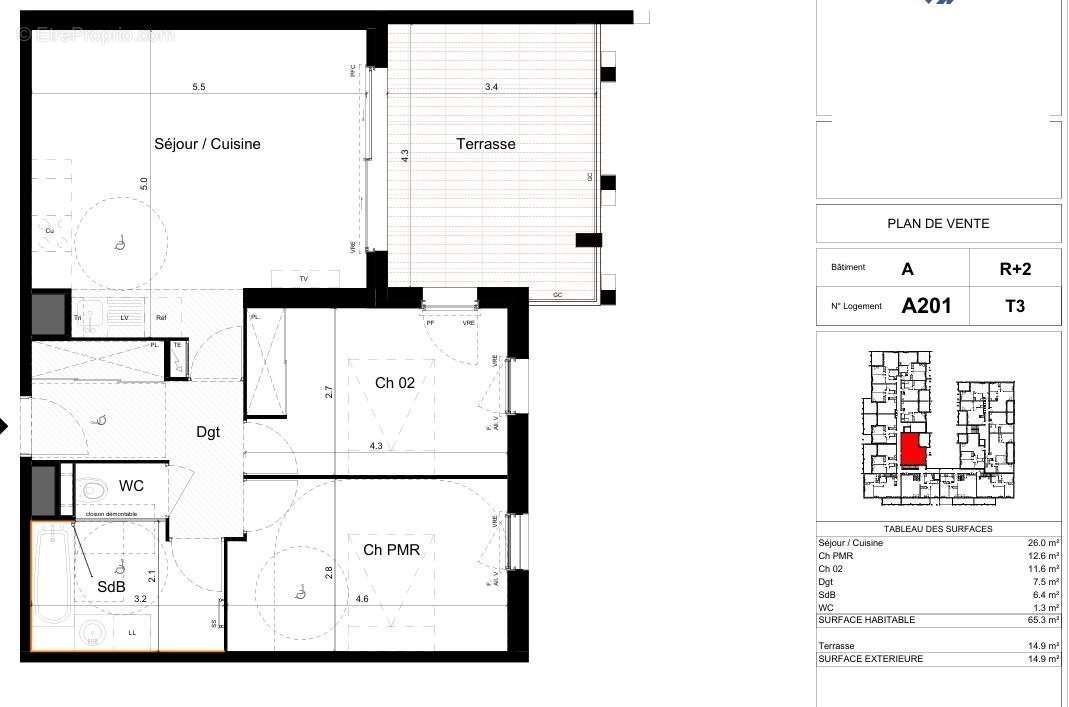 Appartement à LA GRANDE-MOTTE