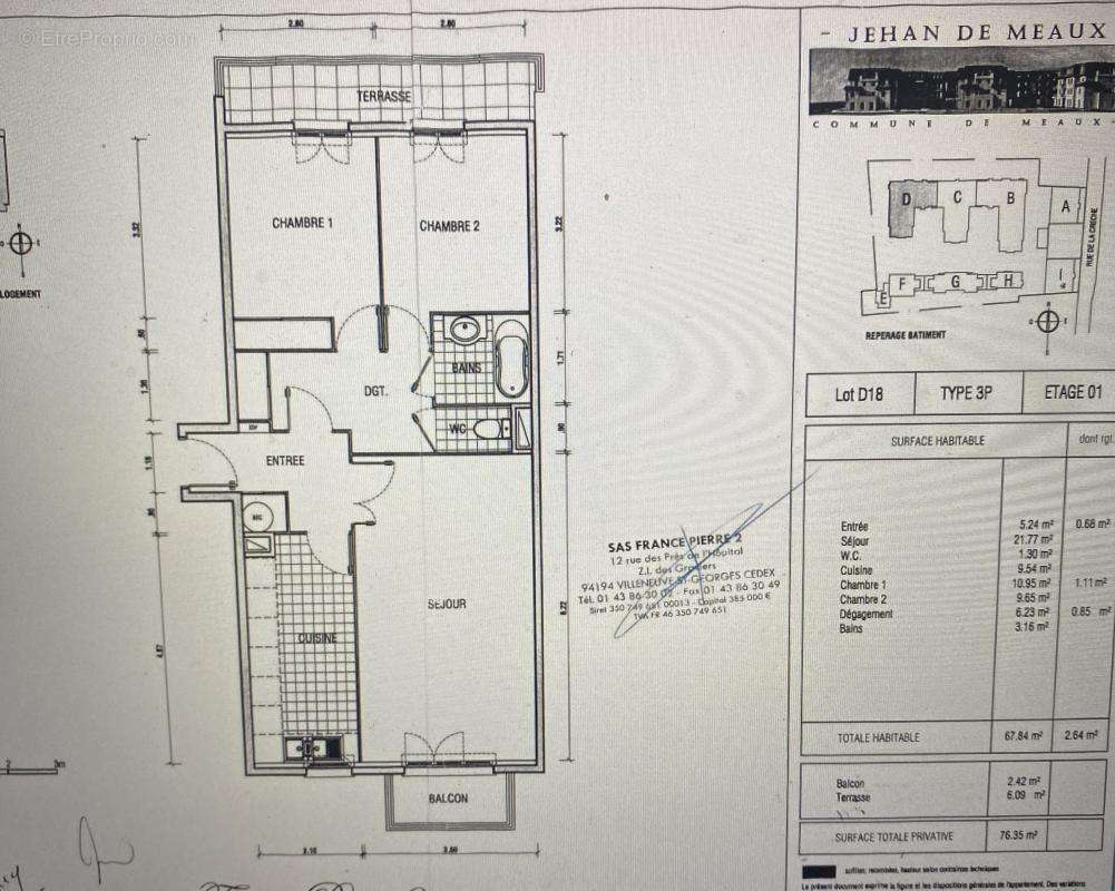 Appartement à MEAUX