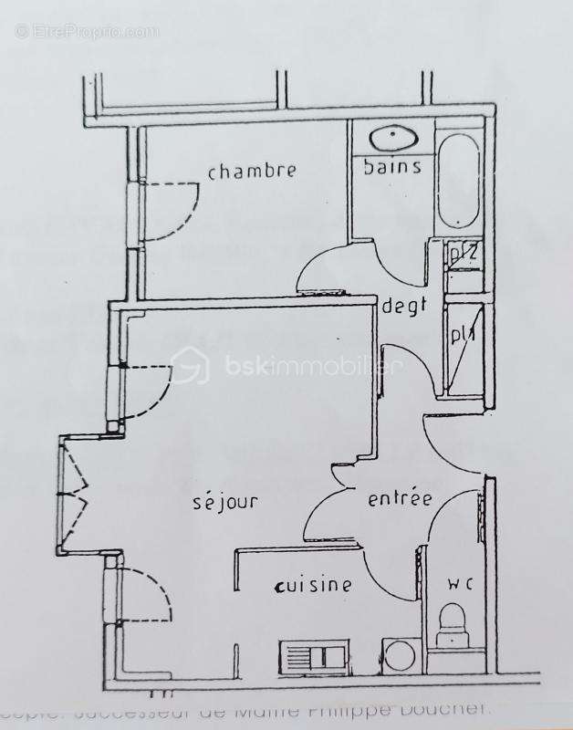 Appartement à LE PLESSIS-BELLEVILLE