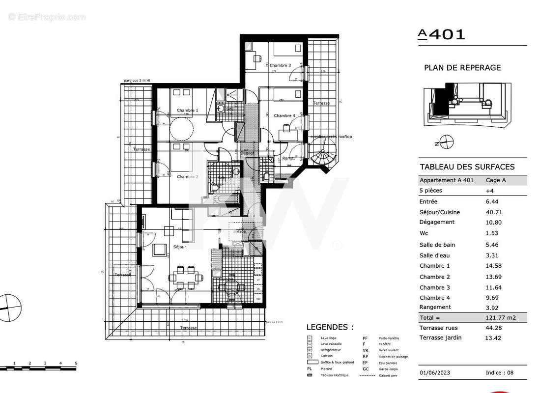 Appartement à SAINT-MAUR-DES-FOSSES