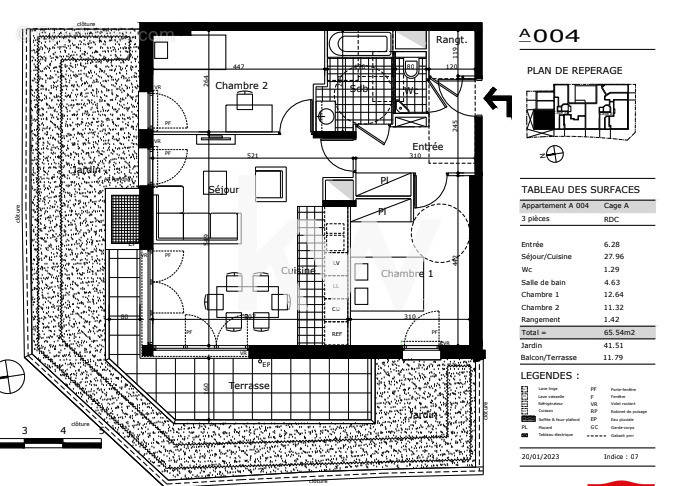 Appartement à SAINT-MAUR-DES-FOSSES