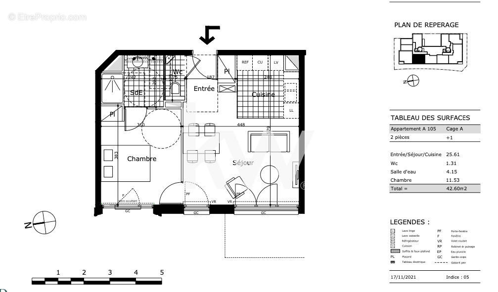 Appartement à SAINT-MAUR-DES-FOSSES