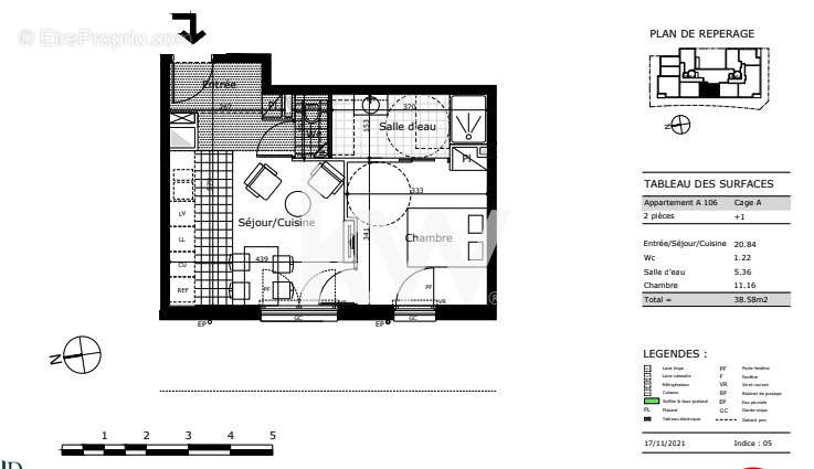 Appartement à SAINT-MAUR-DES-FOSSES