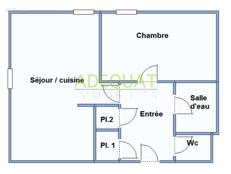 Appartement à NIVOLAS-VERMELLE