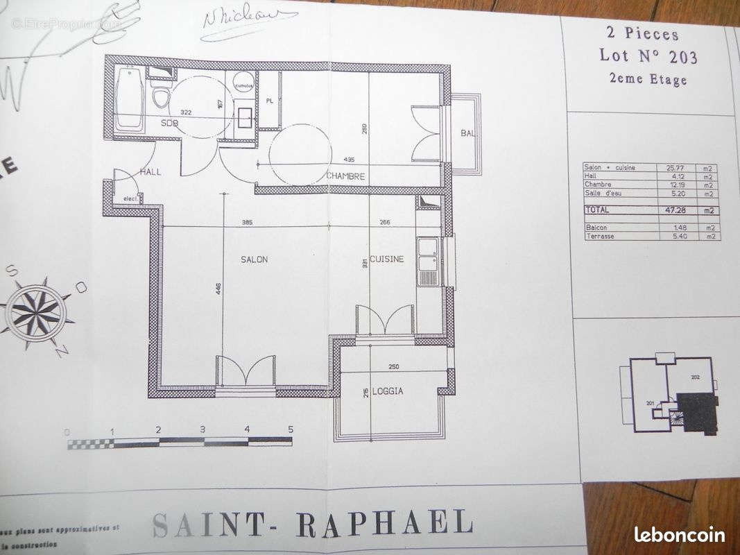 Appartement à SAINT-RAPHAEL