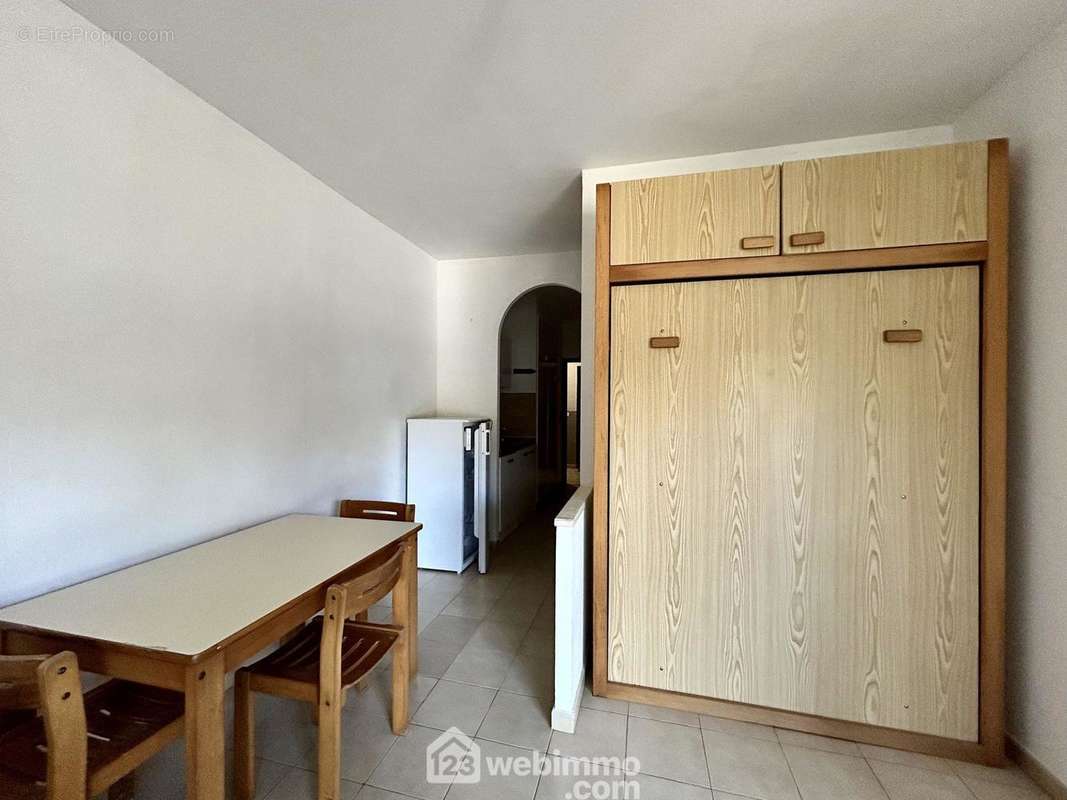 Lit double rétractable - Appartement à SAN-NICOLAO