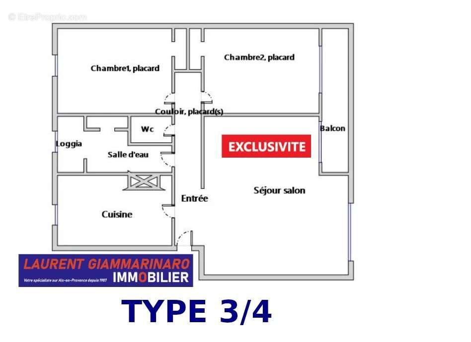 Appartement à AIX-EN-PROVENCE