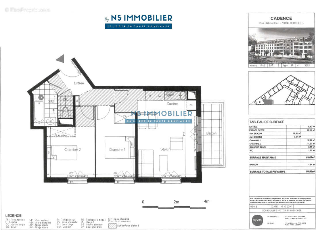 Appartement à HOUILLES