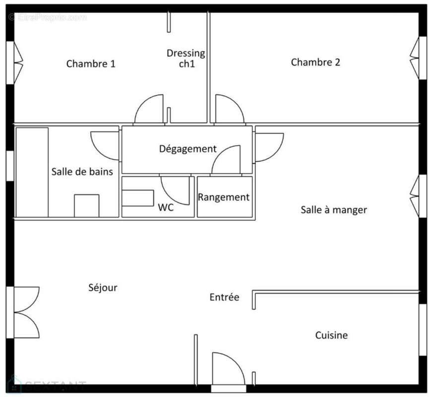 Appartement à MARSEILLE-13E