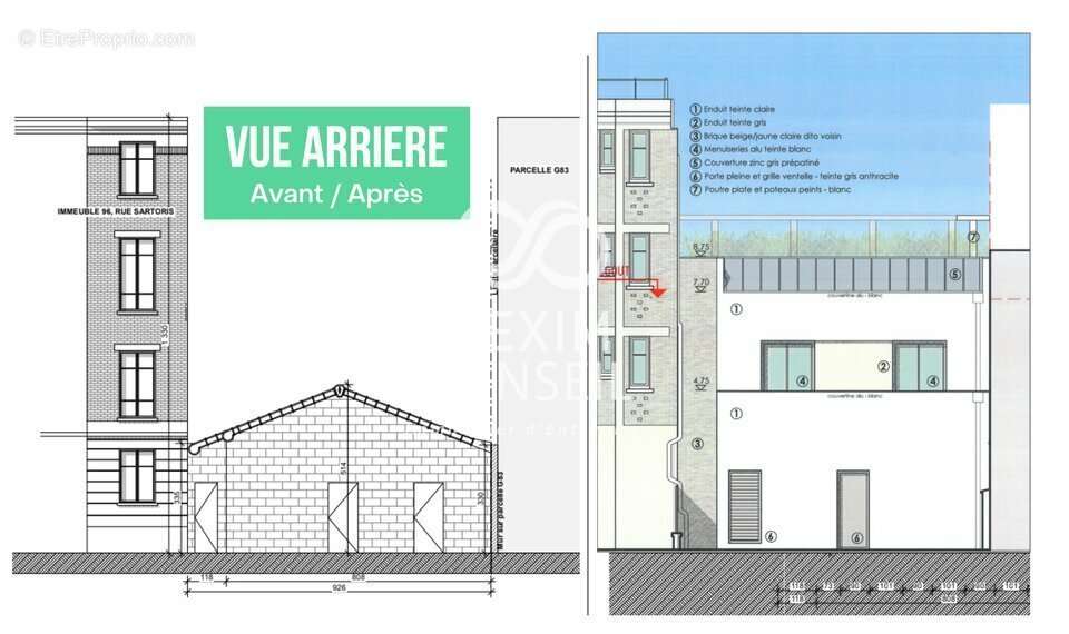 Terrain à LA GARENNE-COLOMBES