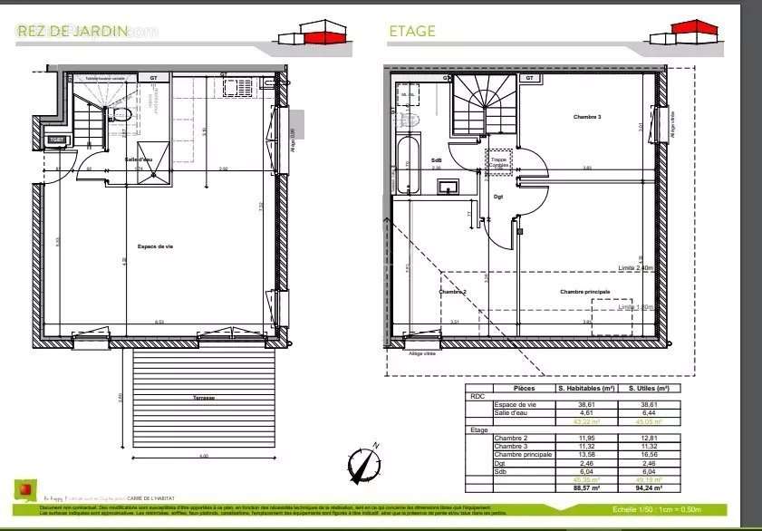 Appartement à LES MARCHES