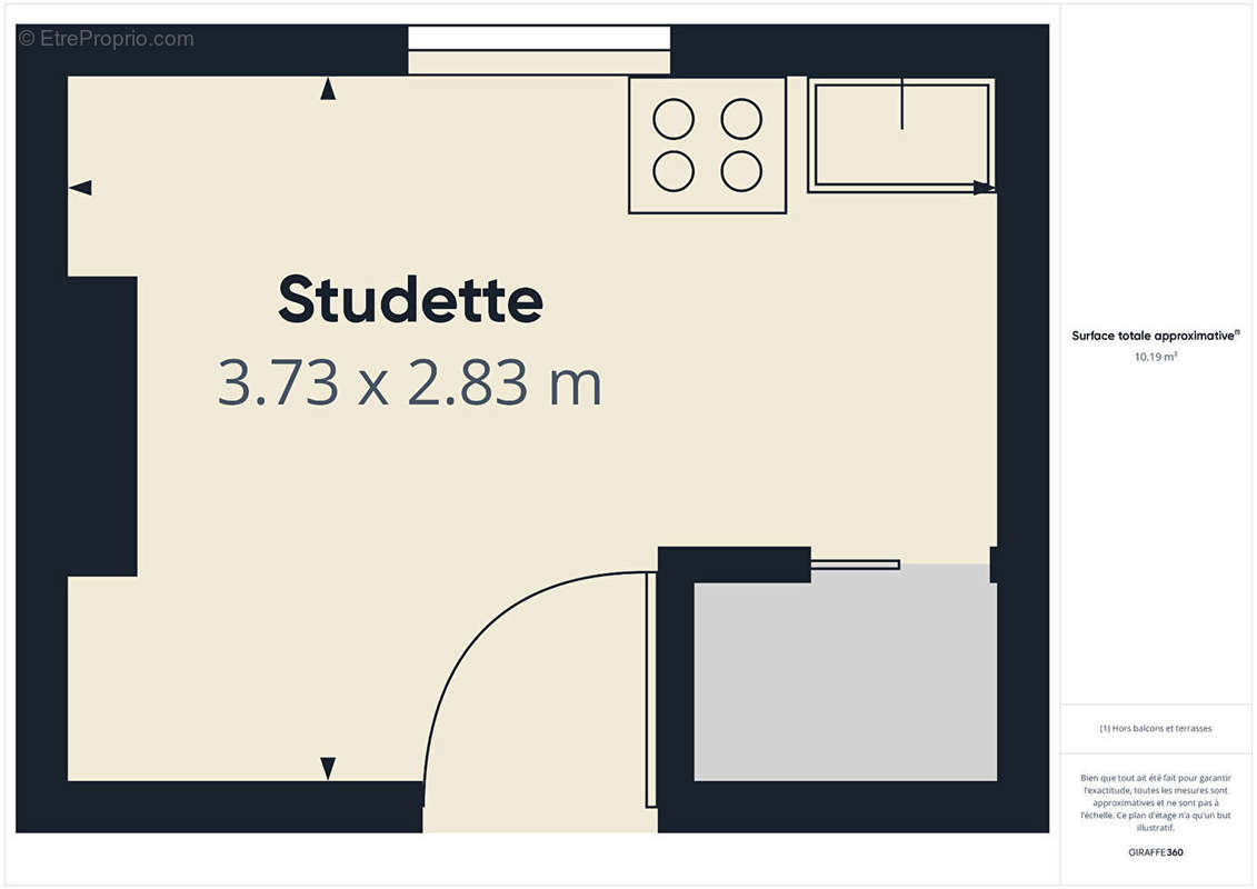 Appartement à PARIS-20E