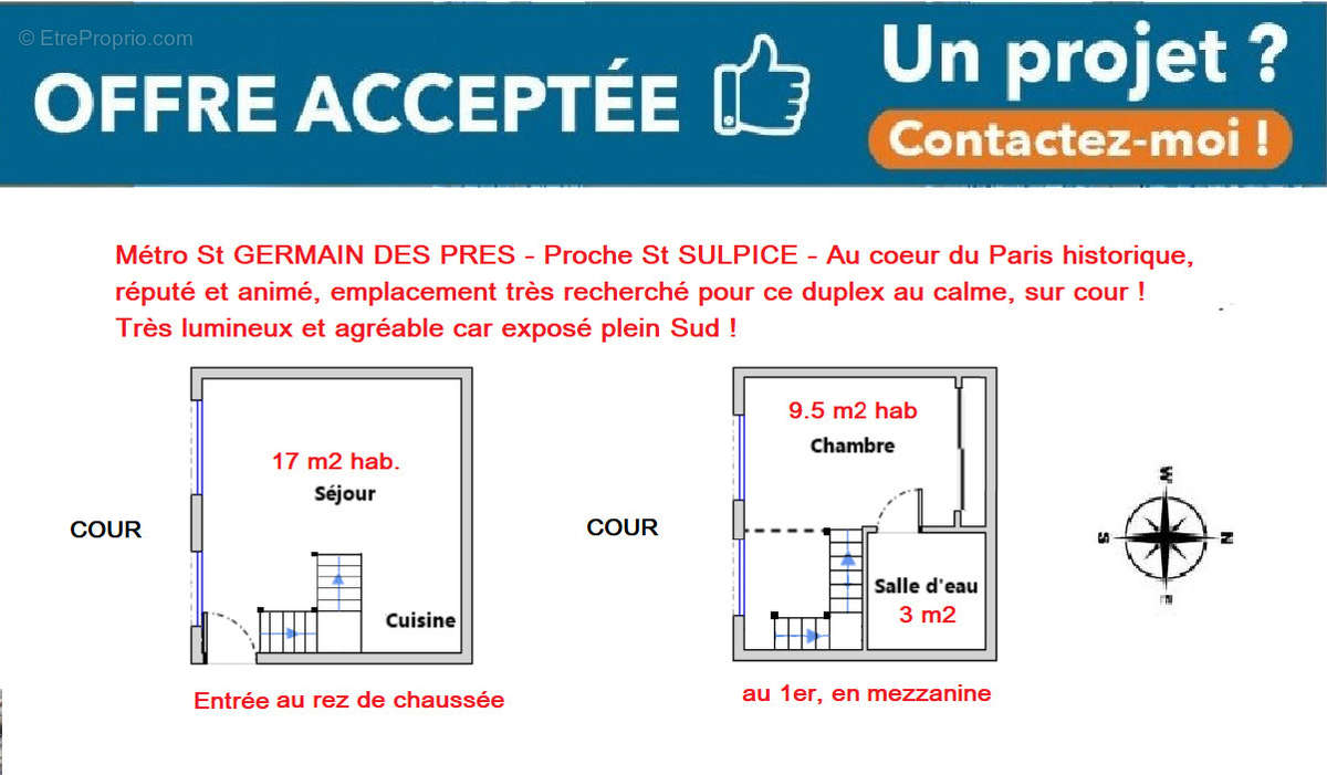 Photo 2 - Appartement à PARIS-6E