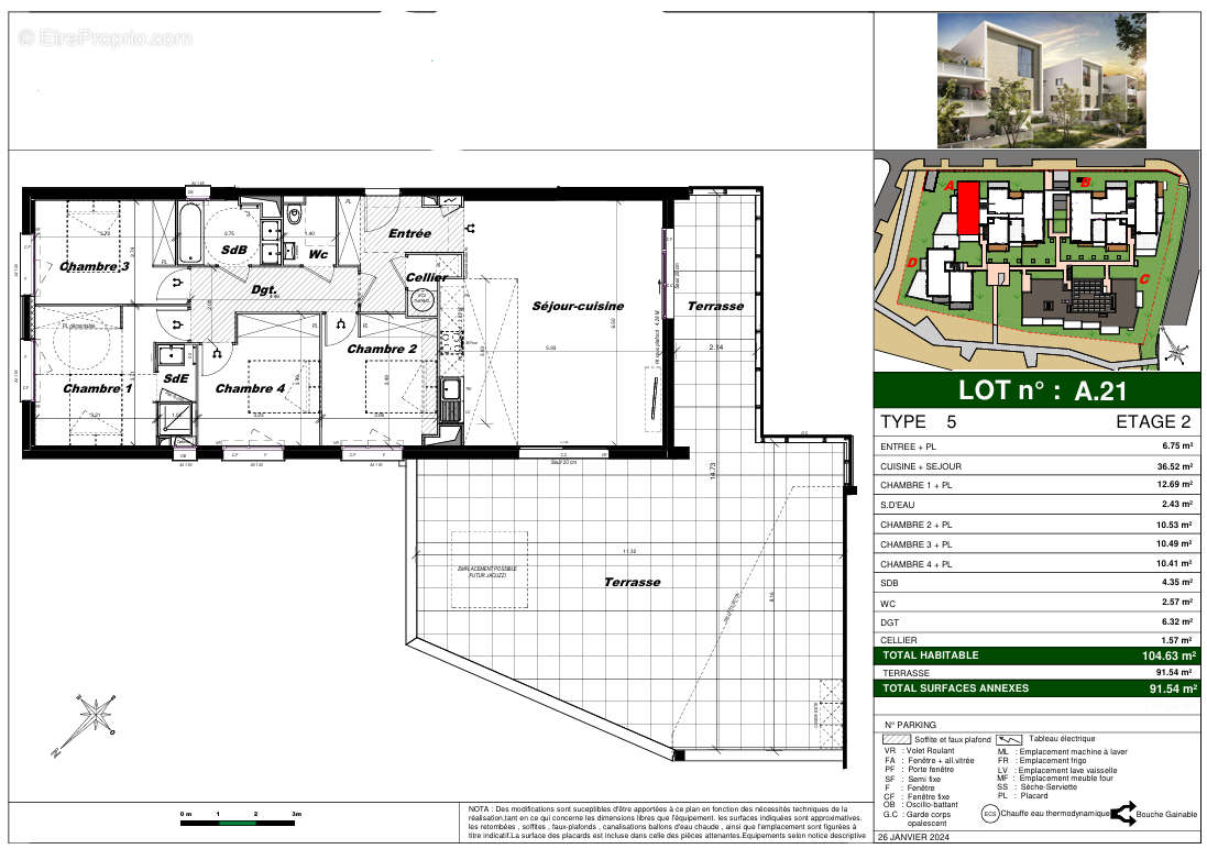 Appartement à AUZEVILLE-TOLOSANE