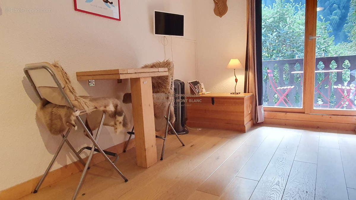 Espace repas / studio à vendre Chamonix  - Appartement à CHAMONIX-MONT-BLANC