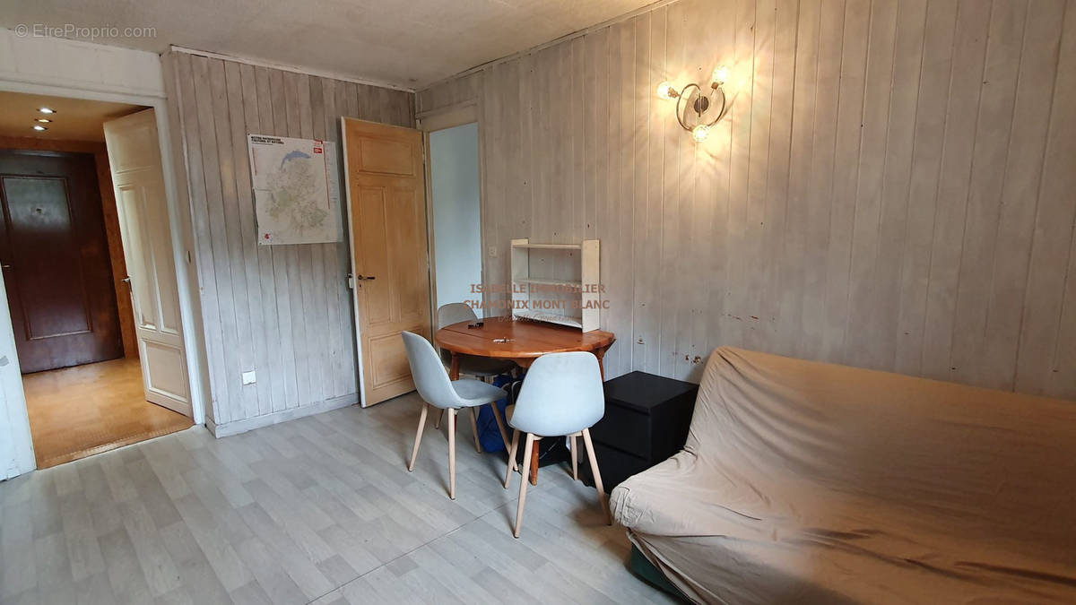 pièce de vie / Achat appartement Chamonix - Appartement à CHAMONIX-MONT-BLANC