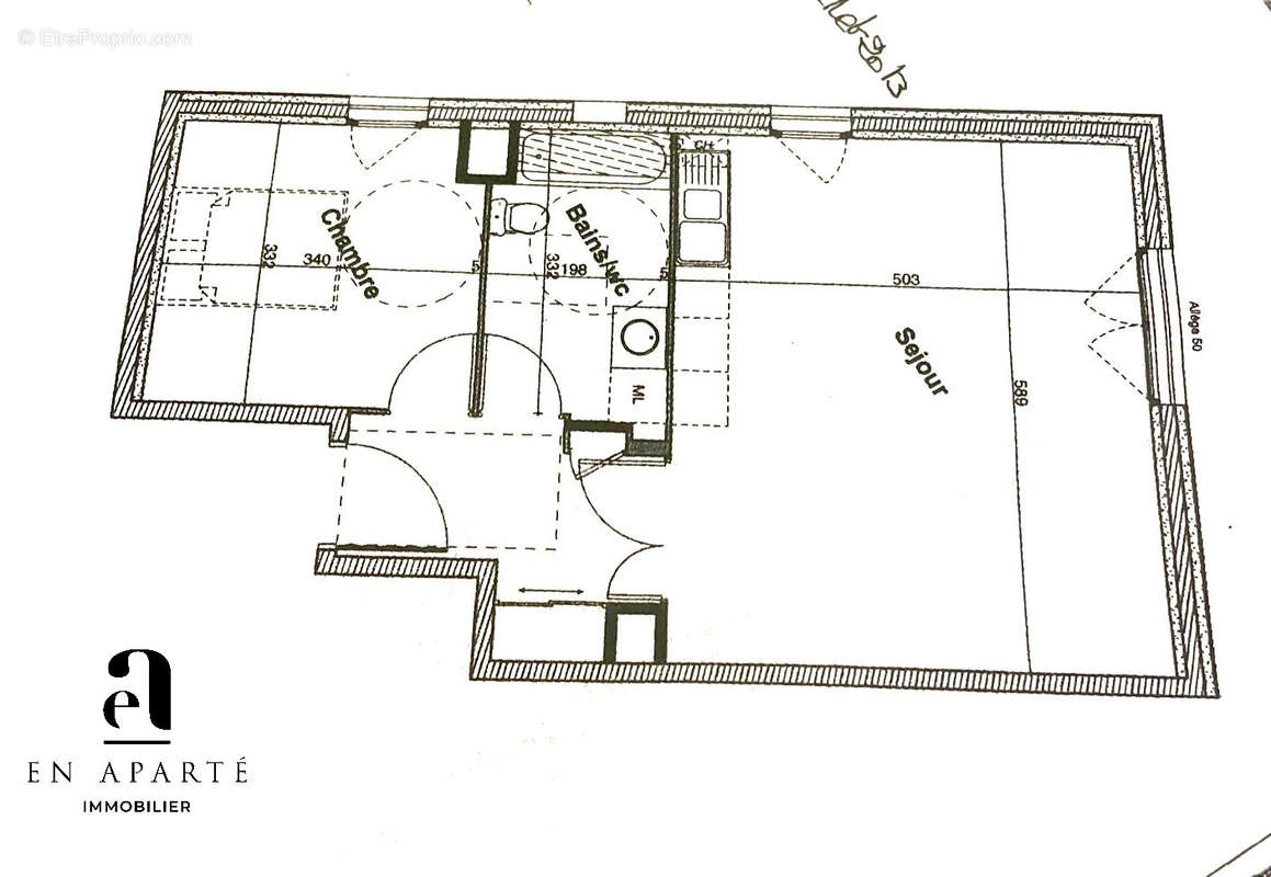 Appartement à NEUVILLE-SUR-SAONE