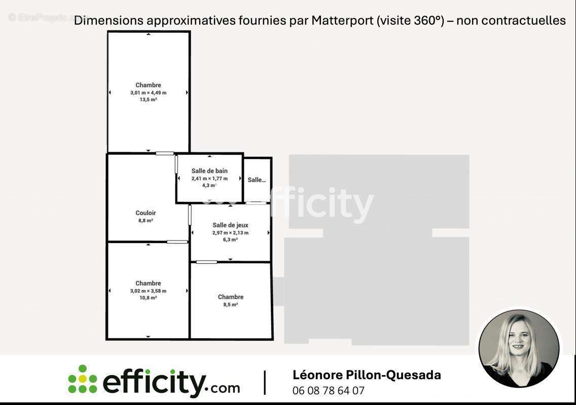 Appartement à COLLONGES-AU-MONT-D&#039;OR