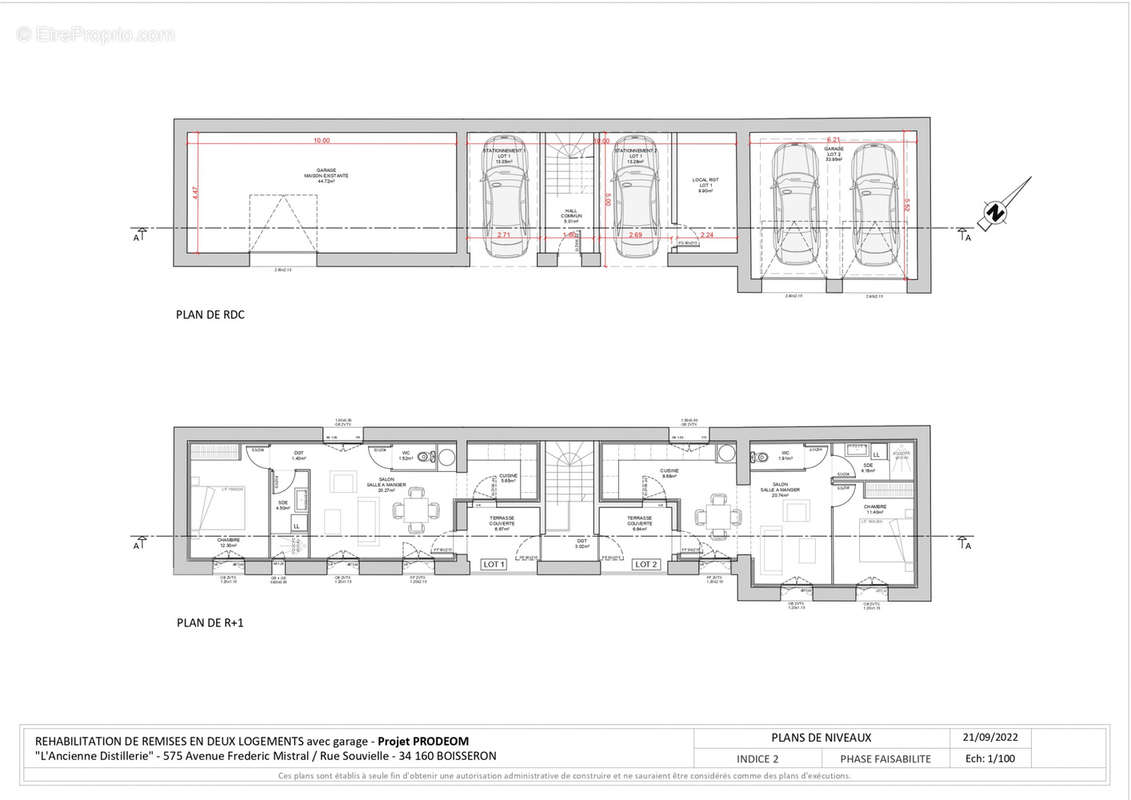 Appartement à BOISSERON