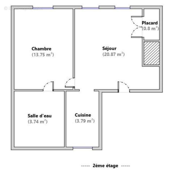 Appartement à CHALONS-EN-CHAMPAGNE