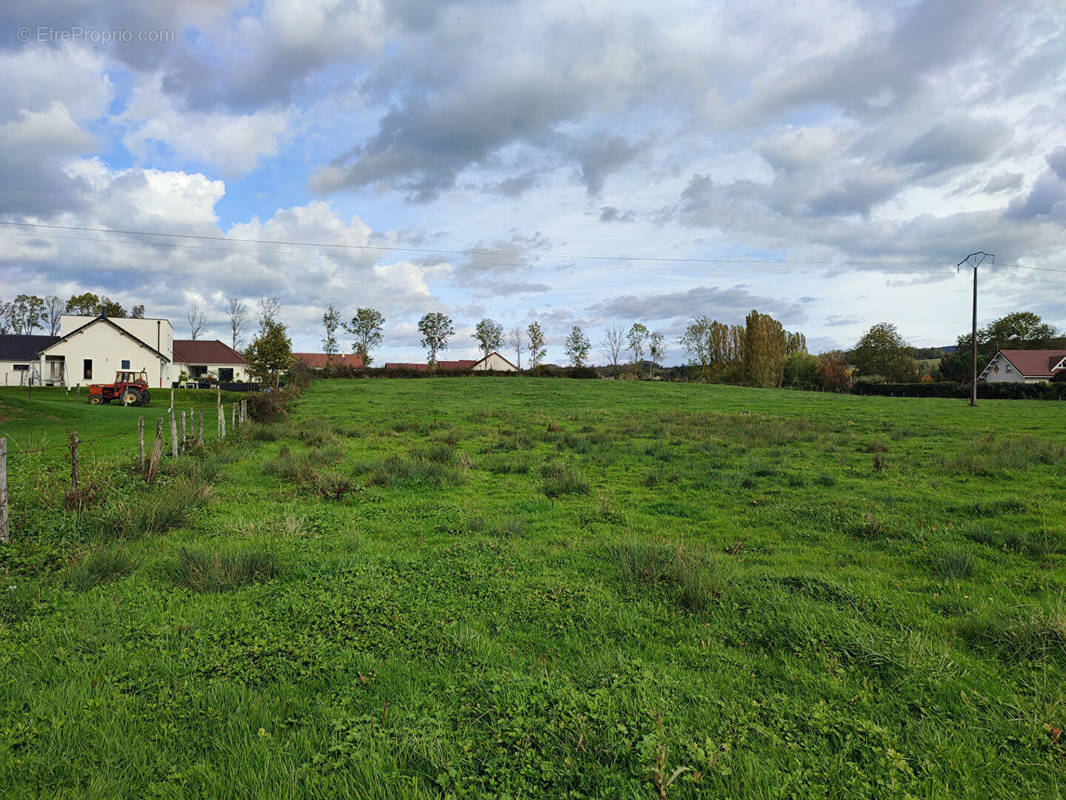 Terrain à TOURMONT