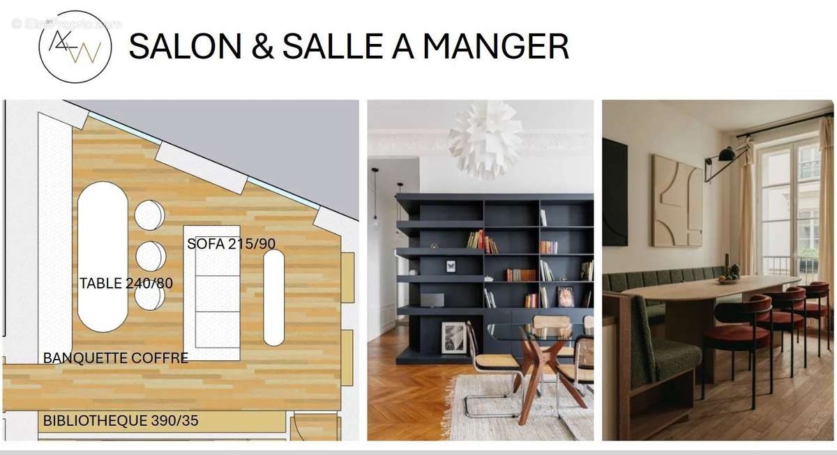 Appartement à PARIS-14E