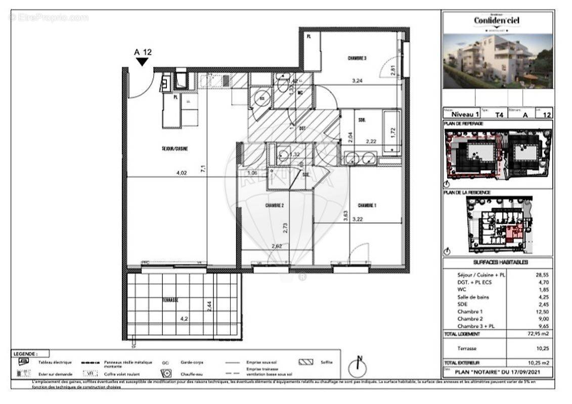 Appartement à MARSEILLE-12E