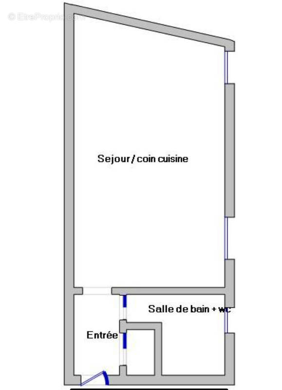 Appartement à PARIS-18E