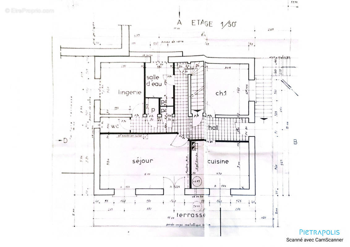 Plan - Maison à VILLENEUVE-DE-MARC