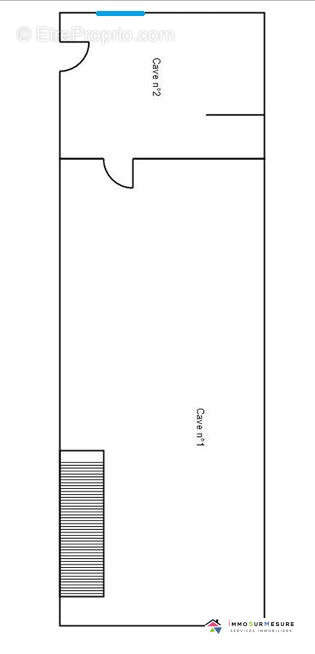 Plan sous-sol - Maison à AUBIN