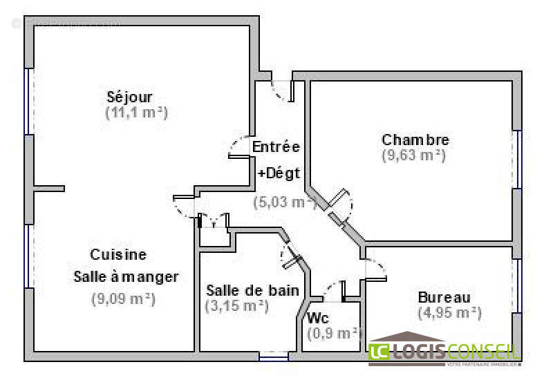 Appartement à BOURG-LA-REINE