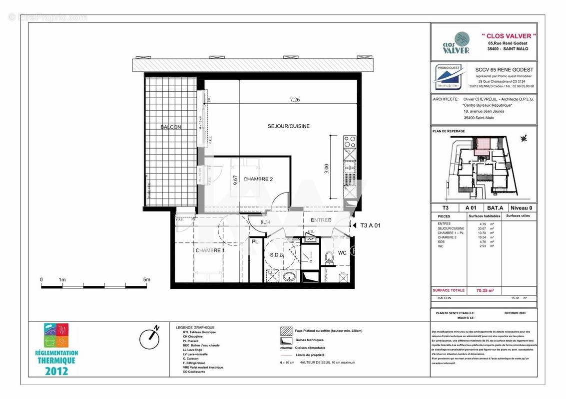 Appartement à SAINT-MALO