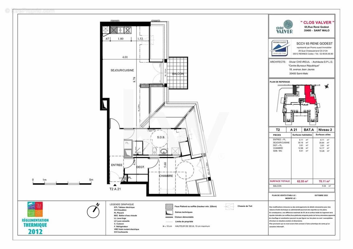 Appartement à SAINT-MALO