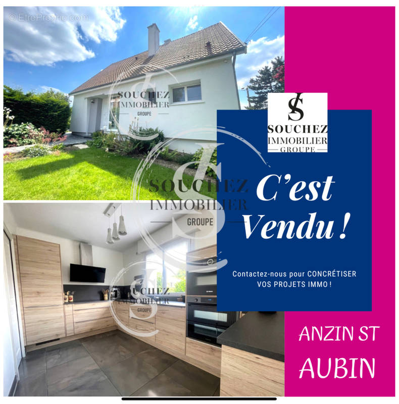 Maison à ANZIN-SAINT-AUBIN