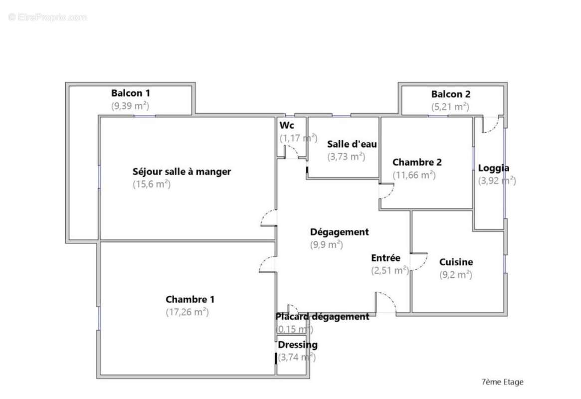 Appartement à MARSEILLE-1E