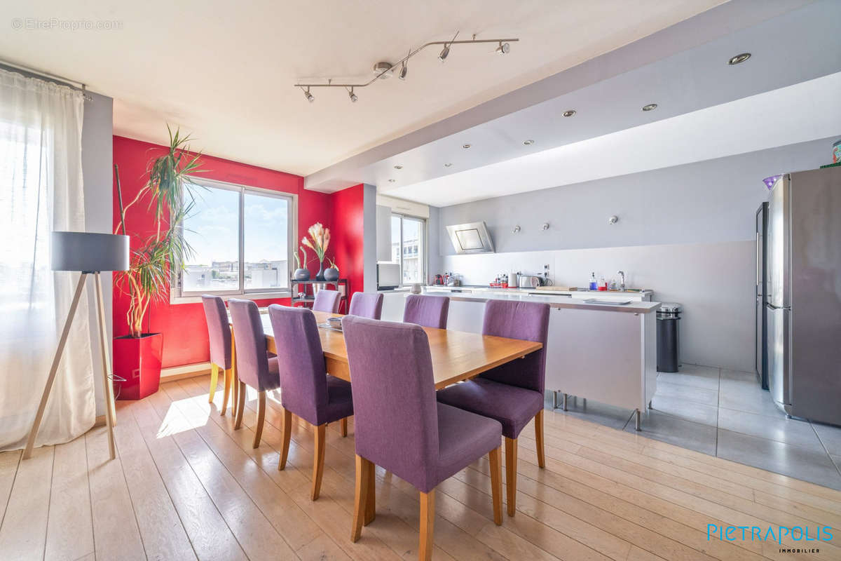 Salle à manger - Appartement à LYON-3E