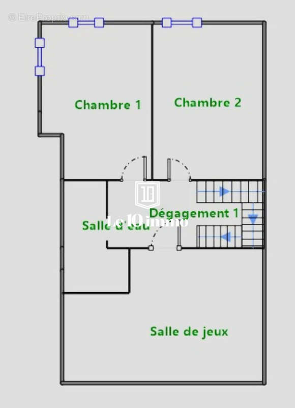 Plan étage - Maison à CHOLET