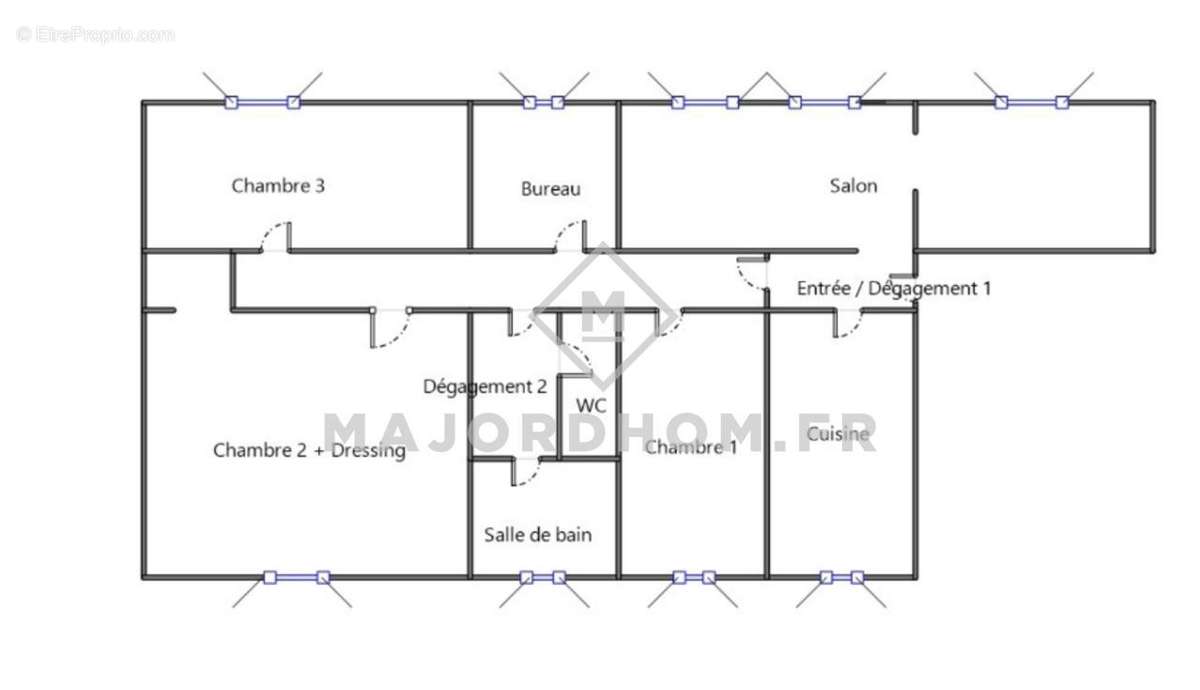 Appartement à MARSEILLE-11E