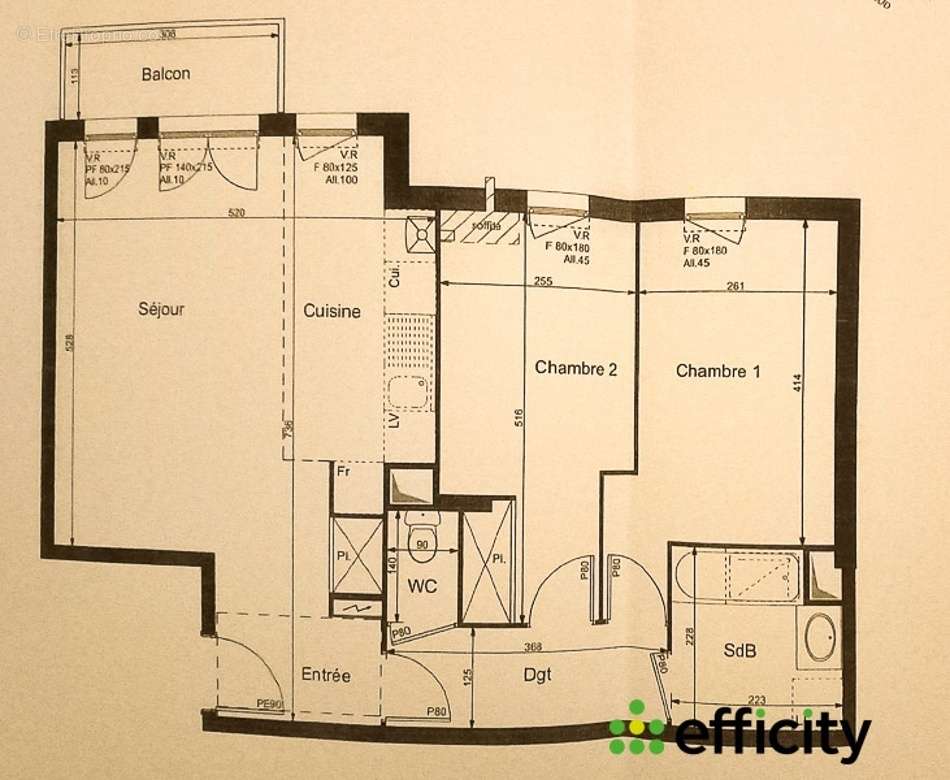 Appartement à ECQUEVILLY