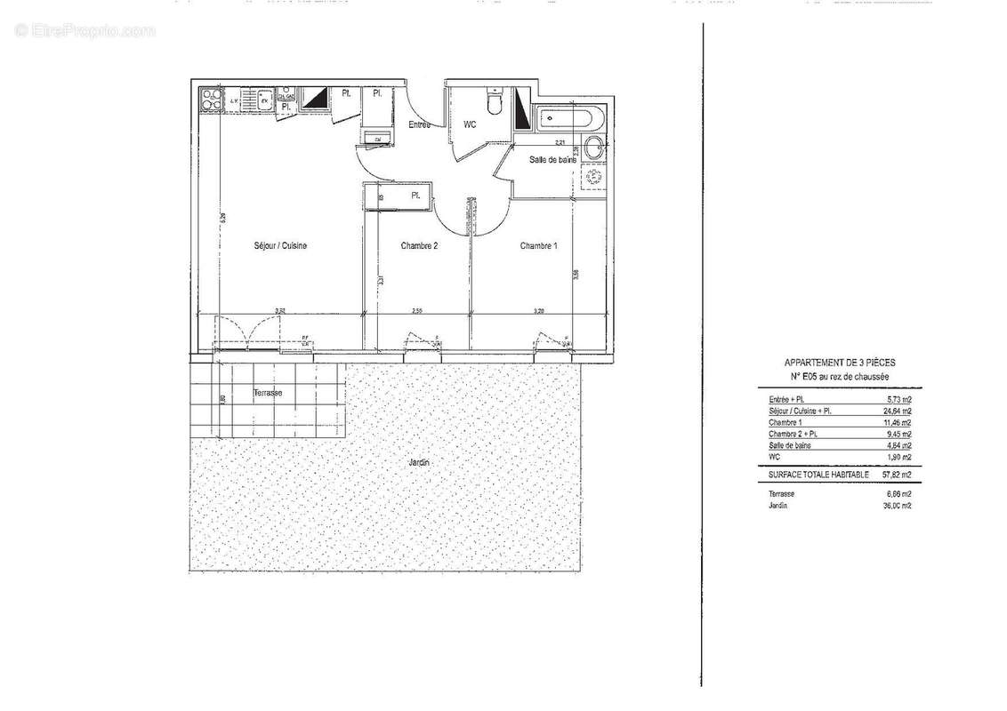 Appartement à QUINT-FONSEGRIVES