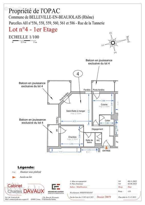 Appartement à BELLEVILLE