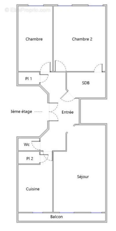 Appartement à MARSEILLE-8E