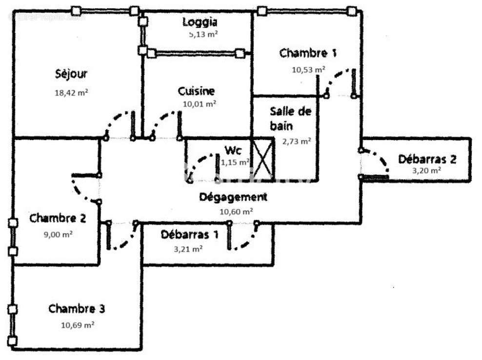 Appartement à MONTPELLIER